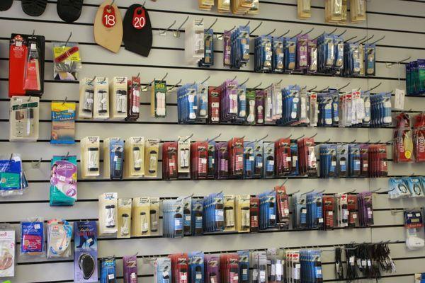 We have the largest selection of shoe laces north of Milwaukee!