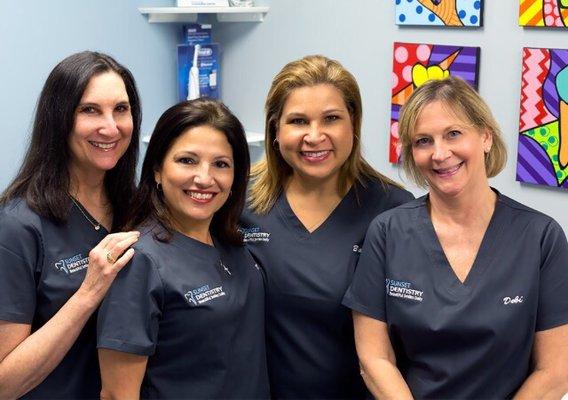 Dental hygienist: Terri, Maria, Barbie, Debi