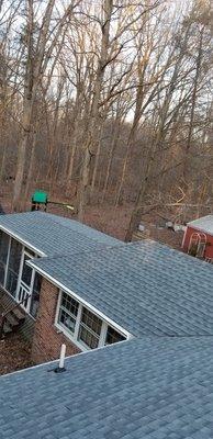 Completed roof in Chestertown md.