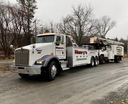 Heavy Duty truck towing