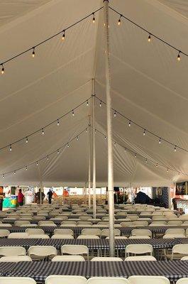 Oktoberfest Newport Large Fest Tent Set-up