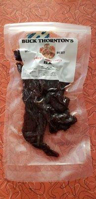 Sweet and Spicy Elk Jerky