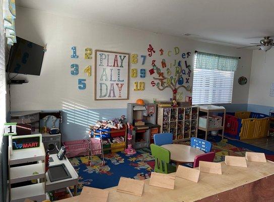 Our daycare Playing/ learning area