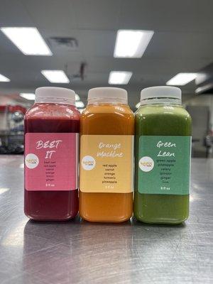 Cold pressed juices