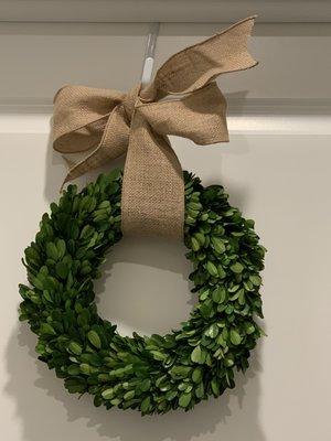 Boxwood wreath