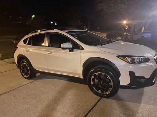 My new 2023 Subaru Crosstrek