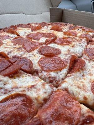 Pepperoni pizza