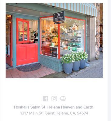 The all new Salon St.Helena