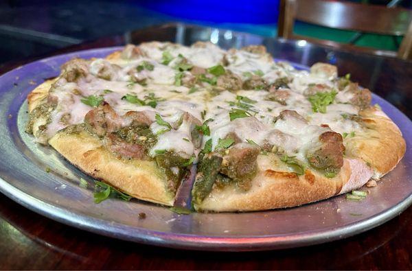 Chile Verde Pizza