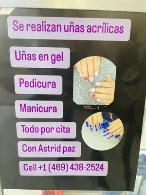 Uñas acrílicas