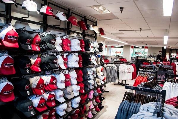 Hat Wall on Upper Level