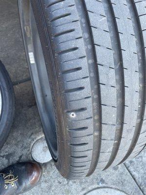 Nail in my tire