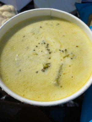 Broccoli cheese soup