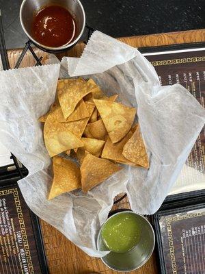 Complimentary Chips and Salsa