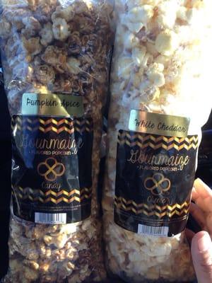 Gourmet popcorn!! So happy to have found a local vendor!