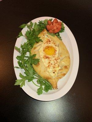 Sunny Side Up Pizza