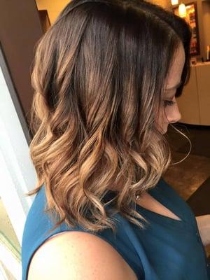 My first ombre done by Whitney at Cameron Salon. i couldn't be happier with it!