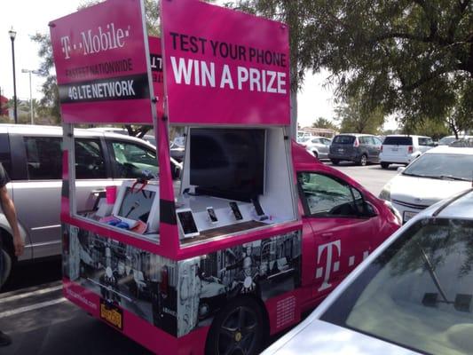 T Mobile "Bob car" in the lot!!! #tmobile