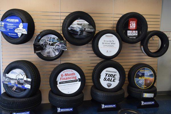 ETD Discount Tire Showroom in Hillsdale