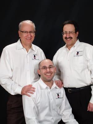 Dentists at Libertyville Dental Associates: Samuel P Weisz, Alan S. Weisz, and Carl Katz