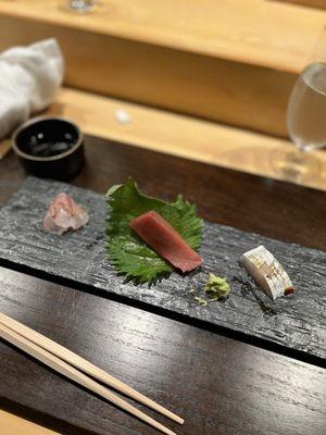 Sashimi course