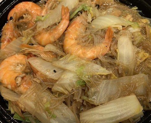 Shrimp with Cellophane noodles