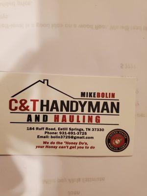 C&T Handyman and Hauling