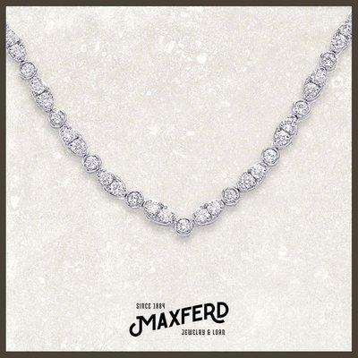 Elevate your style with the exquisite TIFFANY & CO. Platinum JAZZ Diamond Long Necklace.