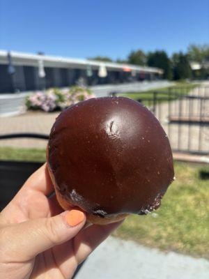 Boston cream donut