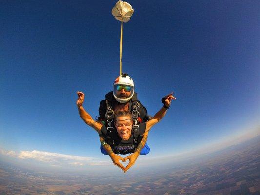 Tandem Skydiving