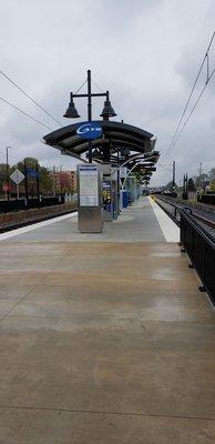 Station entrance.