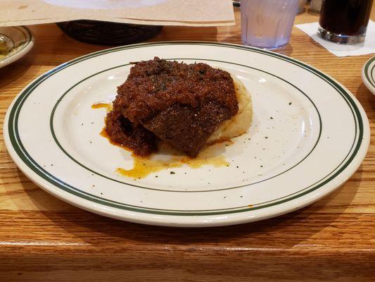 Saturday special - braised beef short ribs