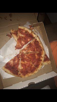 Pizza I received