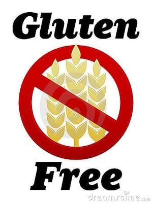 Gluten free menu options