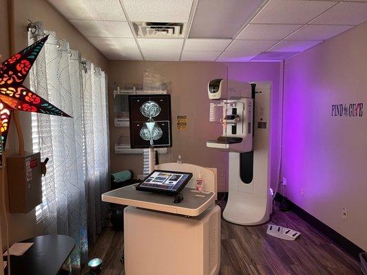 Ask us about our 3D Mammograms and our Smart Curve system.