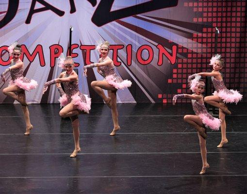 Dancers from our Studio at a Danza Competition in Omaha