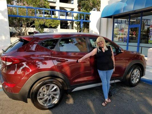 Carol and her New Hyundai