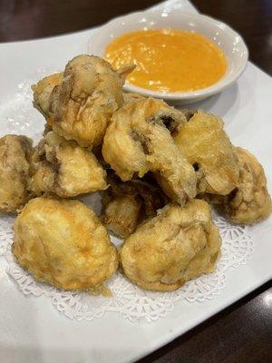 Fried mushrooms!!