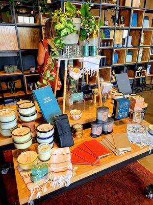 July 2021: Additional merchandise for sale. Get 20% off if you take a candle making class here