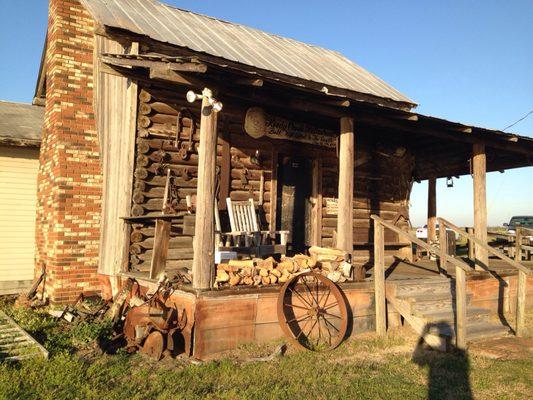 It's in the middle of a cow pasture and a drive to get here, but their steaks are with it.