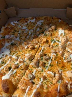 Buffalo chicken pizza