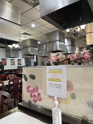 Inside view dining area