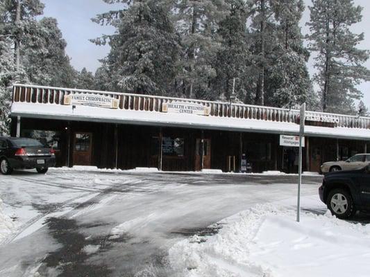 Family Chiropractic in the snow!