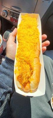 Chili cheese footlong