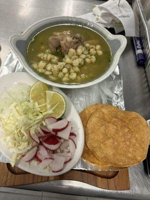 Green posole