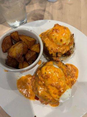 Crab Cake Benedict special