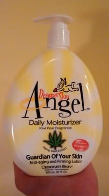 Thank you for FREE Tanning Lotion of Designer Skins ANGEL daily moisturizer for Instant/Sunless Club Tan members this week.