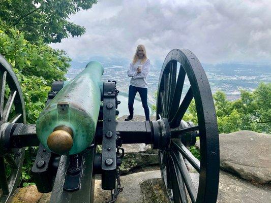 Cannon picture opportunity!