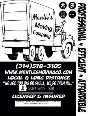 Mantle's Moving Co