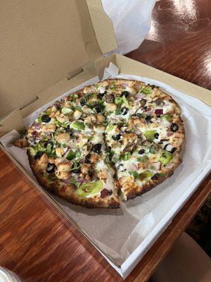 Bombay Garlic Chicken Pizzatwist